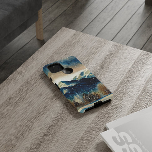 Snowy Colorado Rocky Mountains - Impact Resistant Phone Case